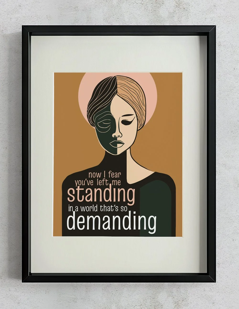 11x14 Matted Print – True Faith