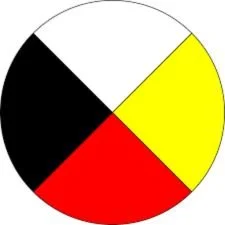 The Native American Medicine Wheel, or Sacred Hoop, is a fundamental symbol used by many Indigenous cultures.