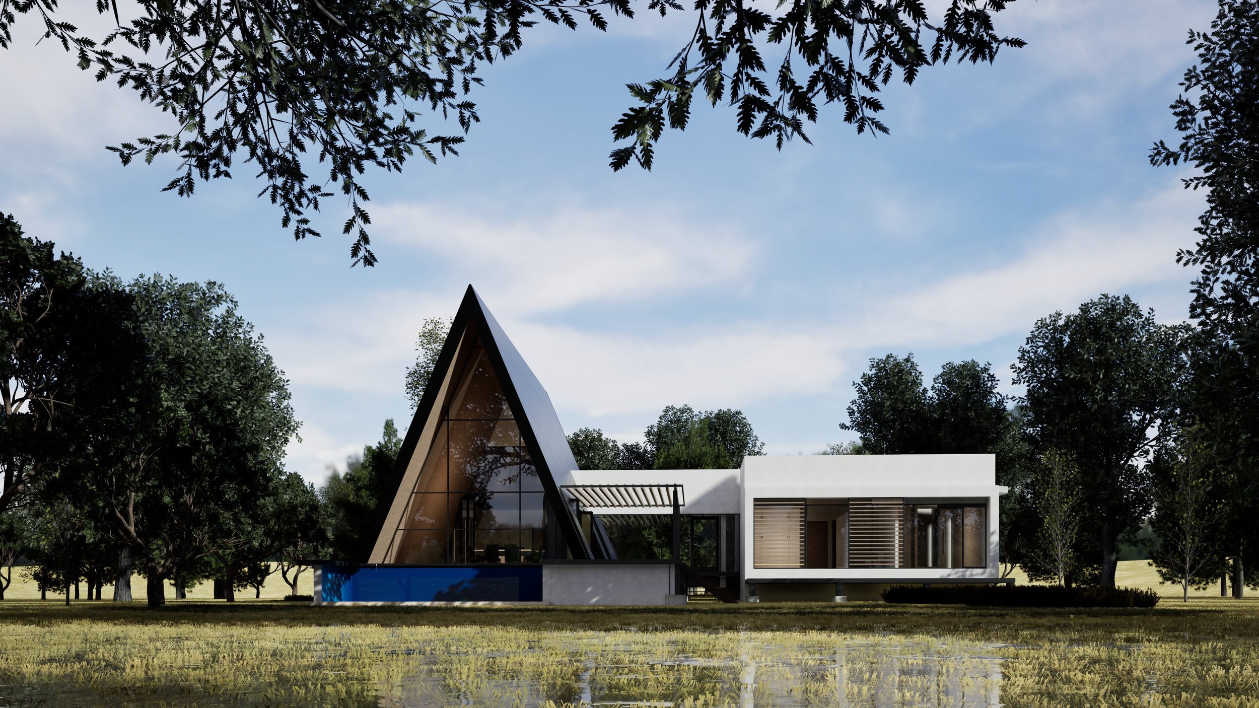 A-Frame Residence - Maun Botswana