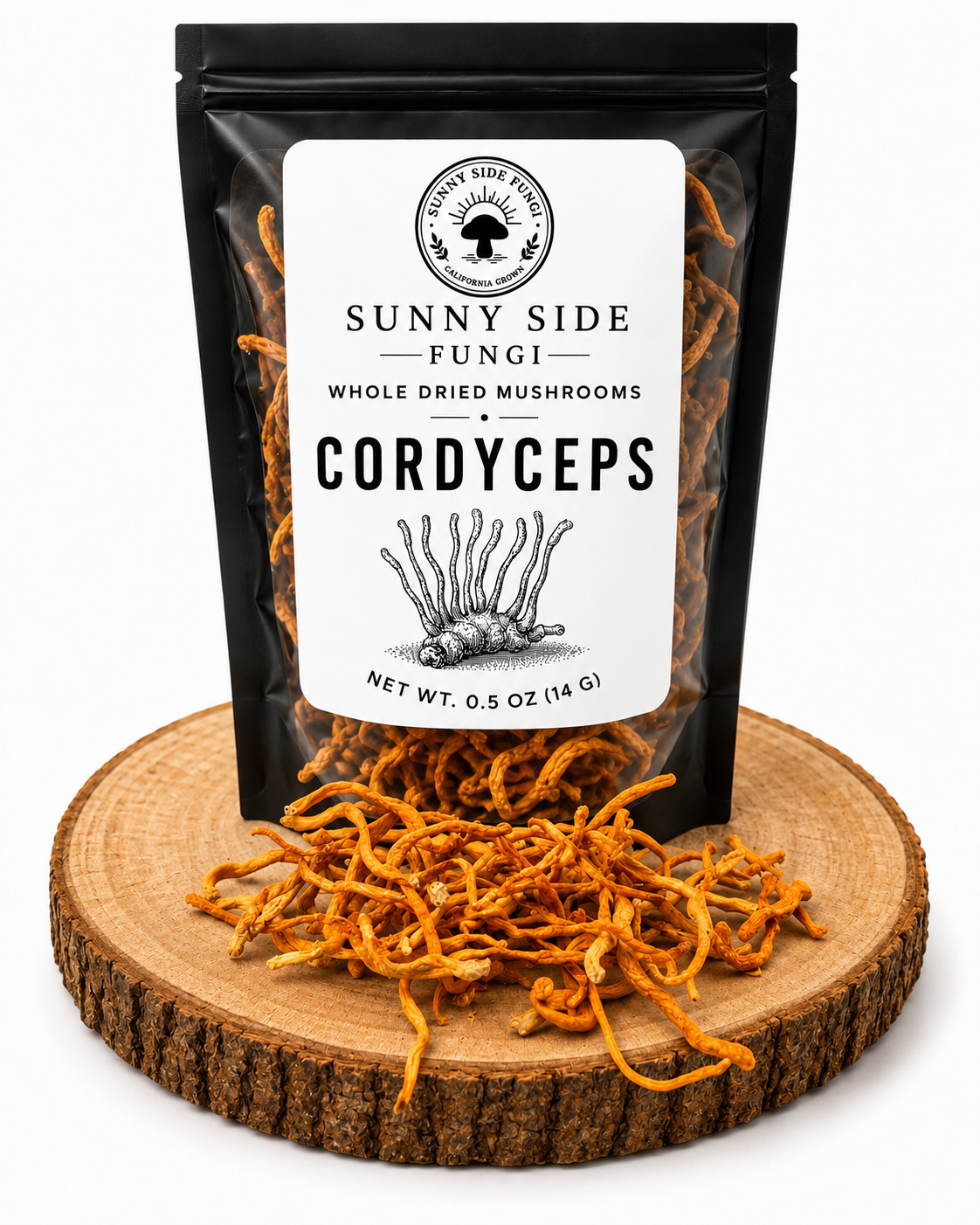 Whole Dried Cordyceps