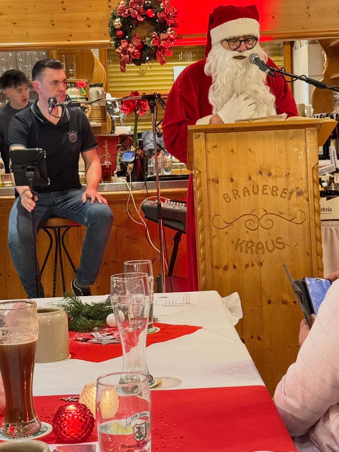 Weihnachtsfeier Echte Freunde Hirschaid