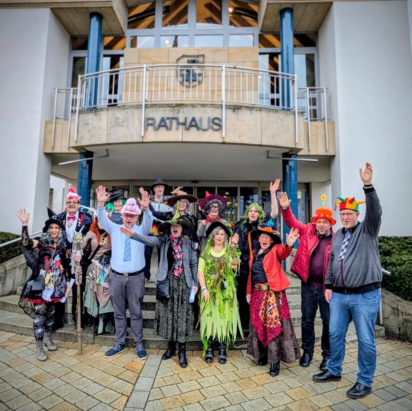 Hexensturm am Rathaus