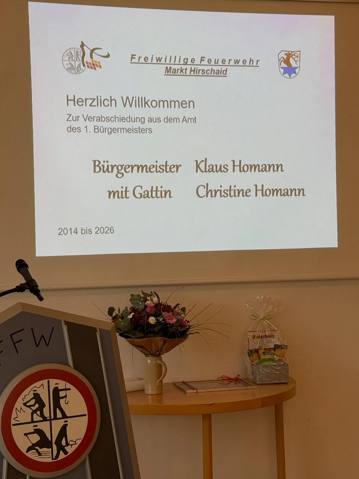 Feuerwehren verabschieden Klaus Homann