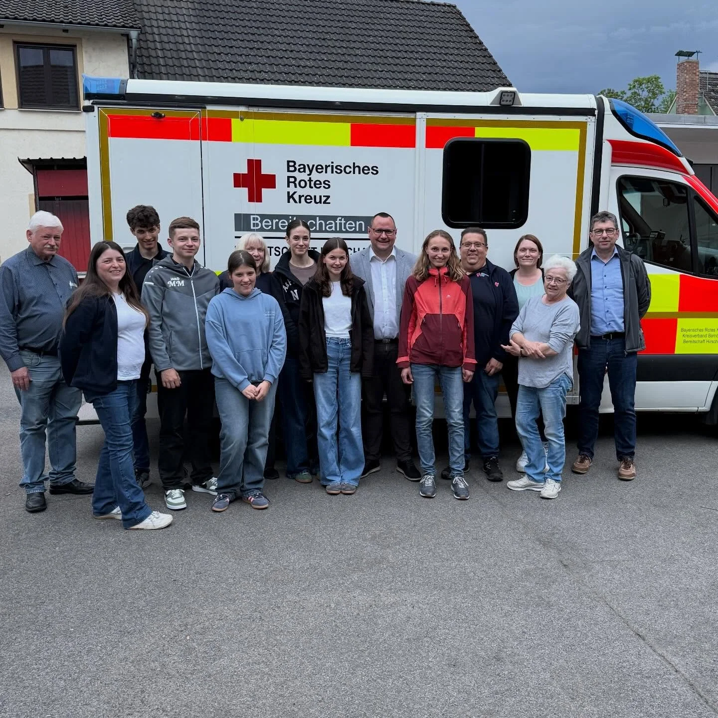 Besuch bei der BRK Bereitschaft Hirschaid