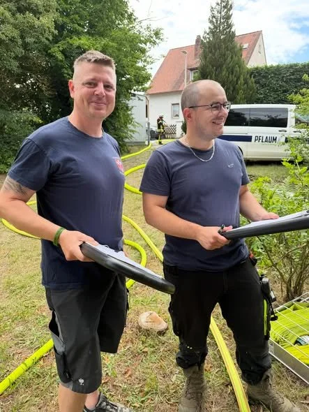 Übung unserer Feuerwehren