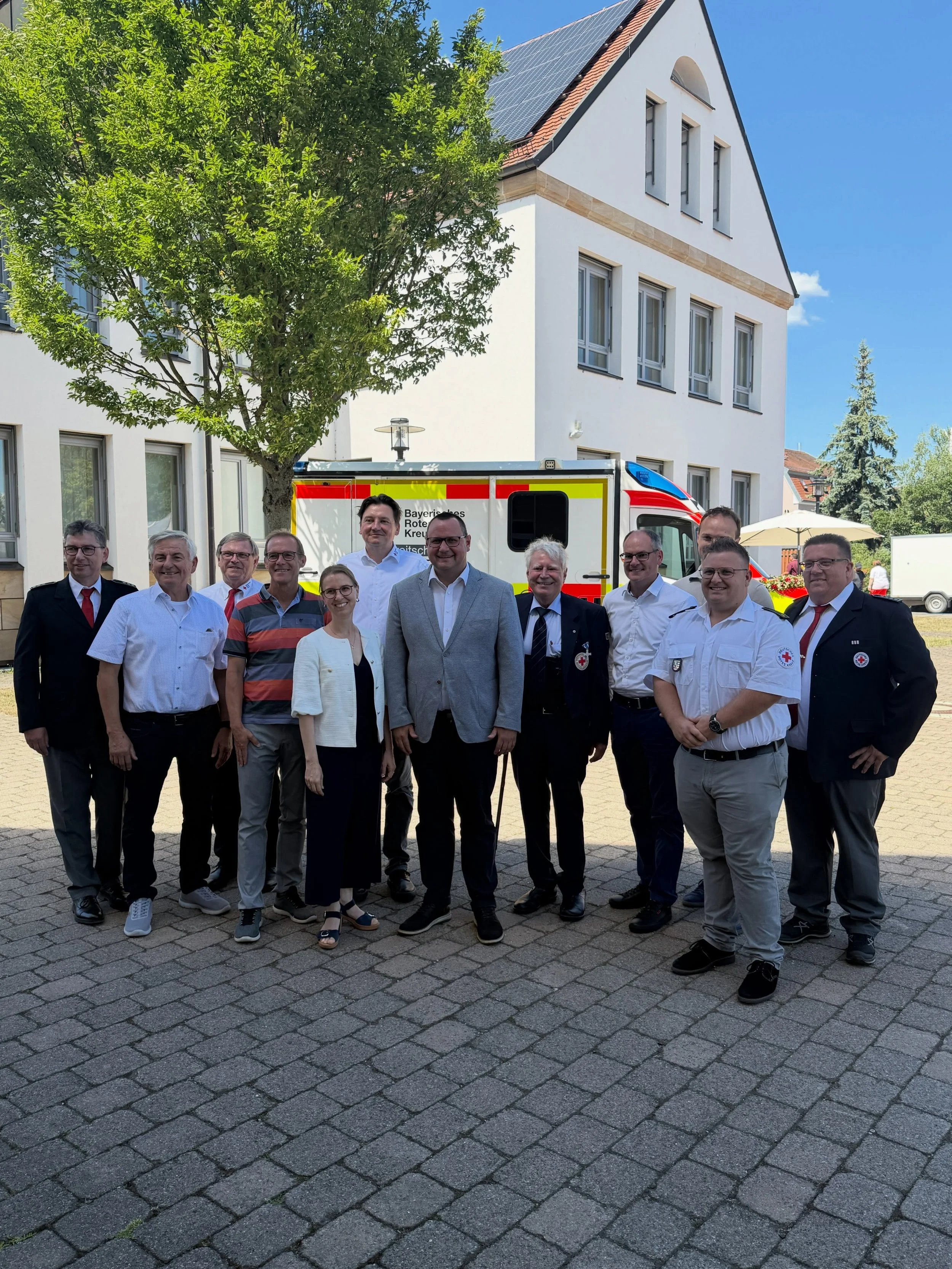 Segnung Rettungswagen BRK