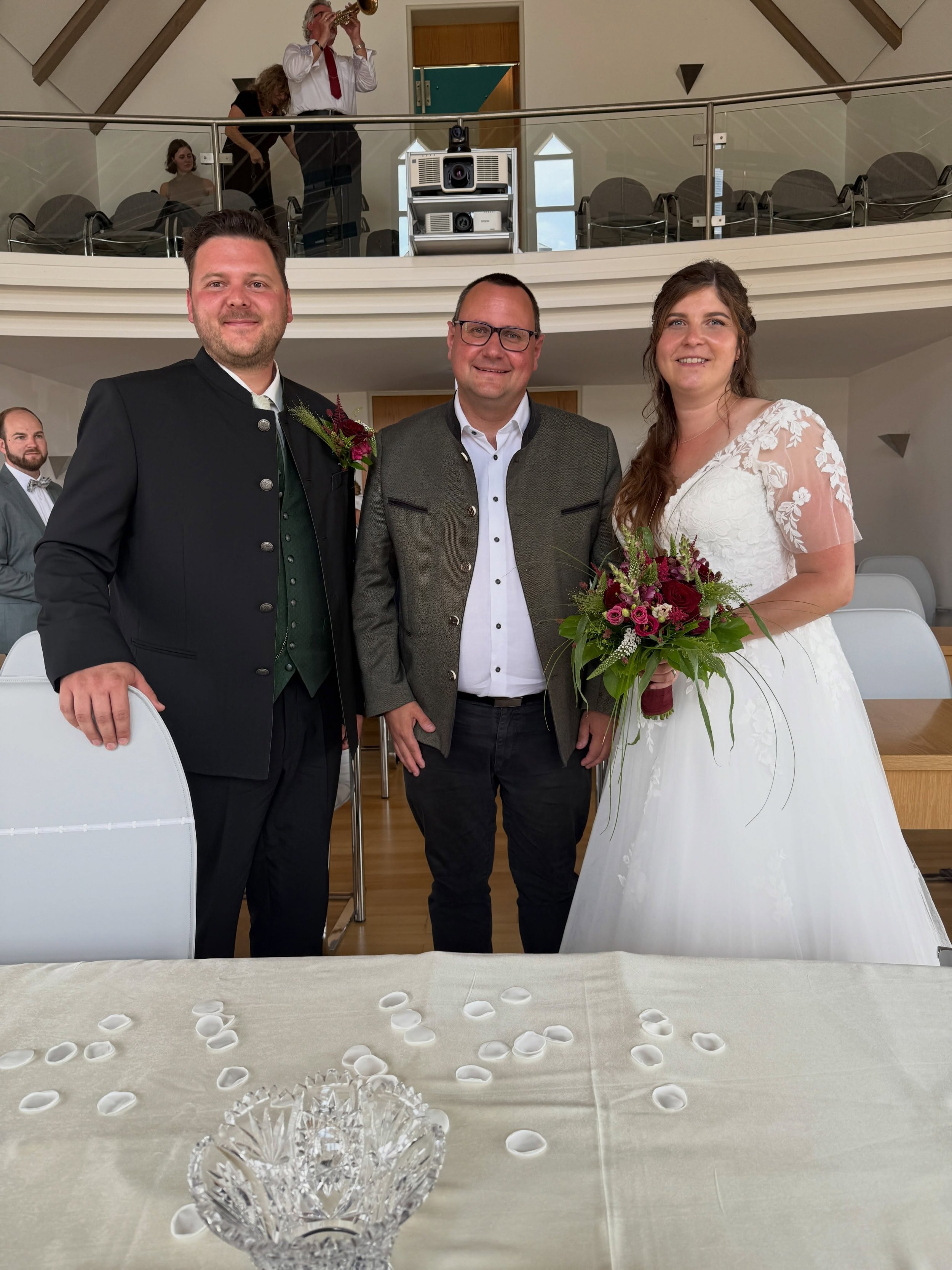 Erste Trauung im Rathaus
