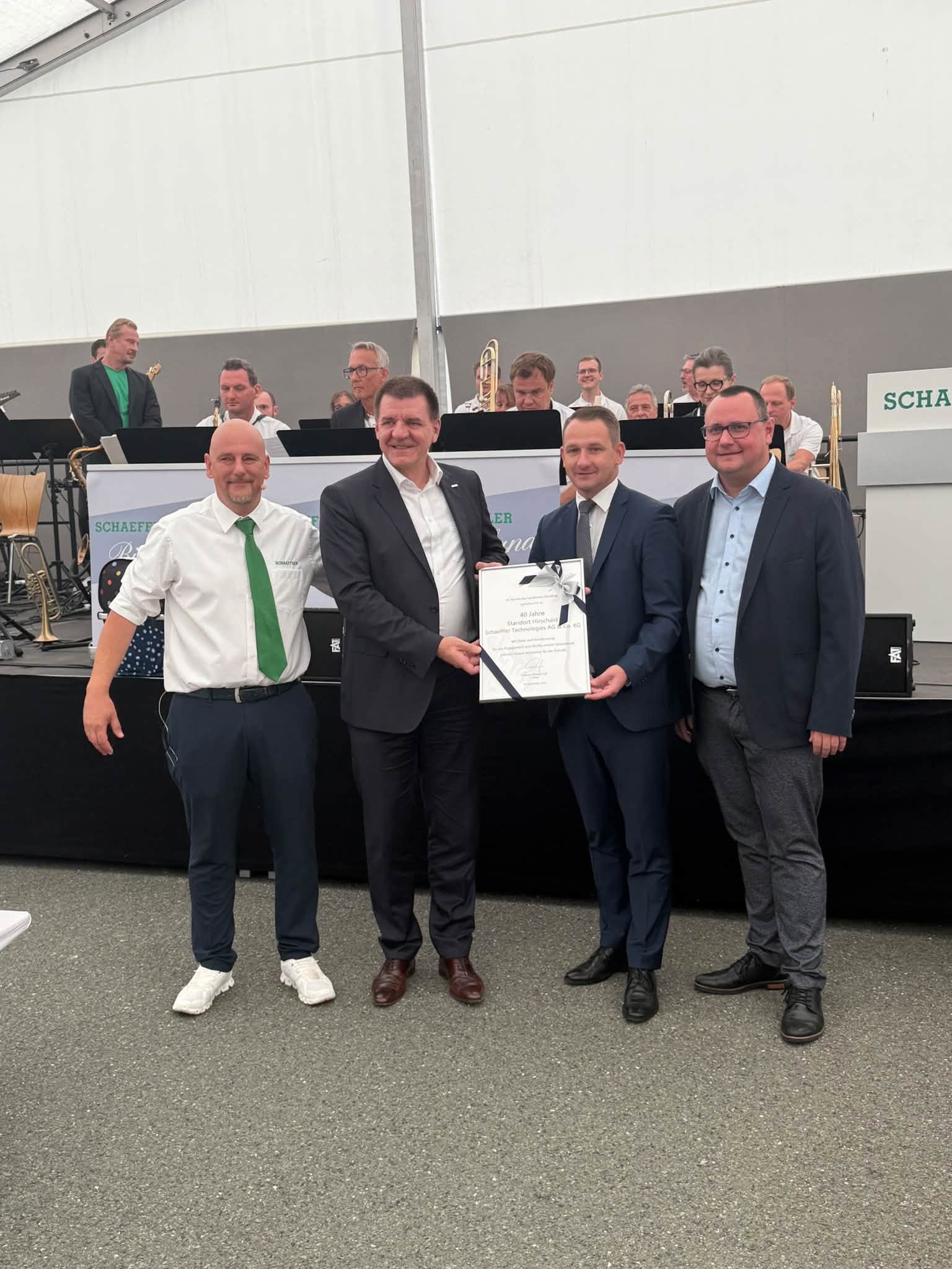 40 Jahre Schaeffler in Hirschaid