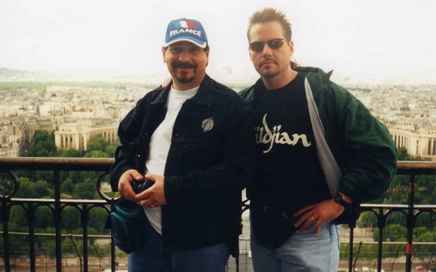 w/ Jo-El Sonnier at Eiffel Tower, Paris, France