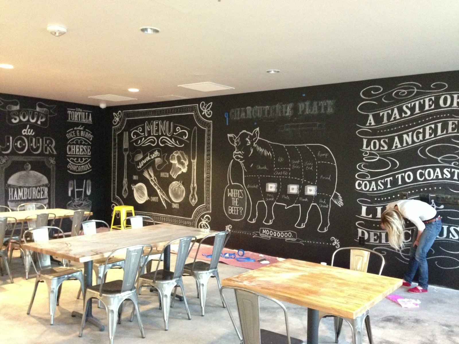 Chalkboard Mural