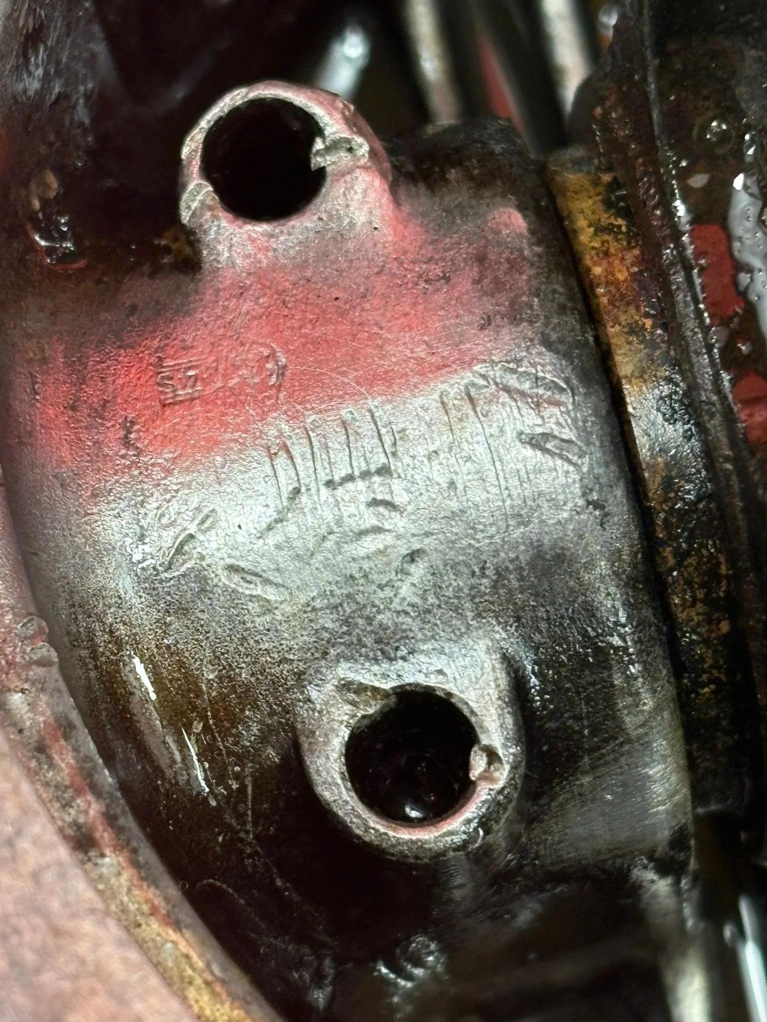 Relics from the Front | Fantastic condition engine piston and sleeve ...