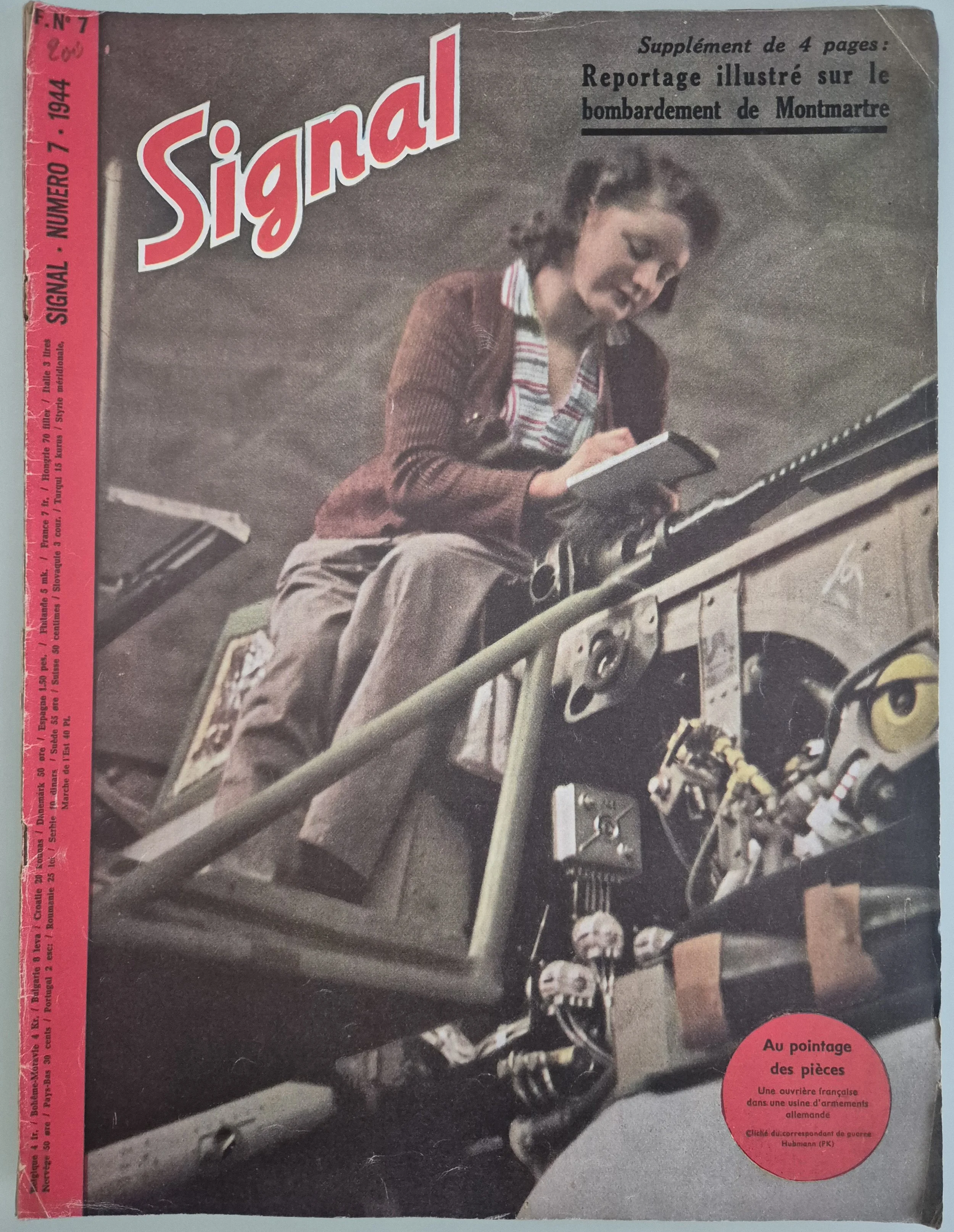 Relics from the Front | Original German Signal magazine French language ...