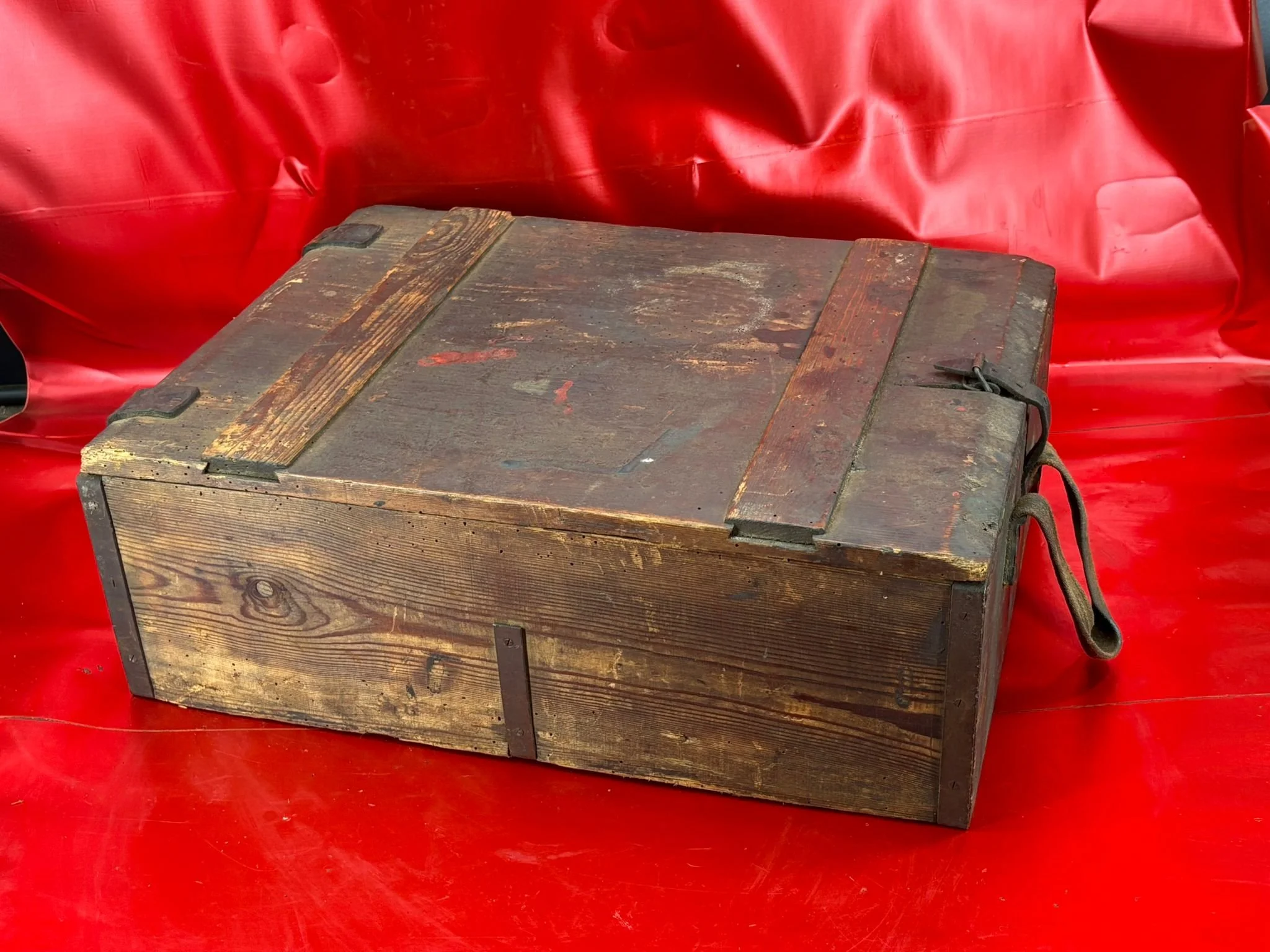 Relics from the Front | German wooden ammunition crate which held 1500 ...