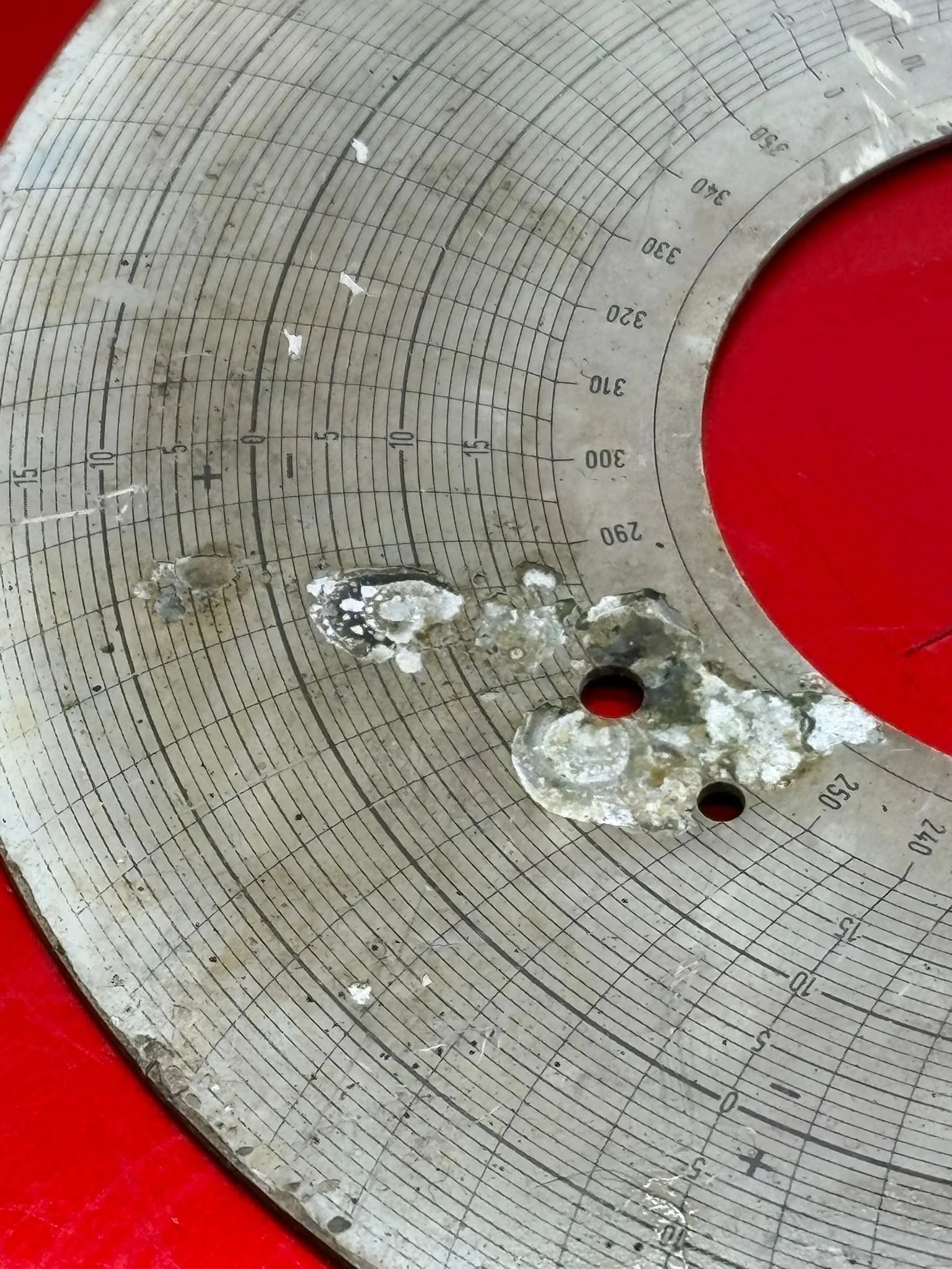 Relics from the Front | Fantastic display disk used by some type of ...
