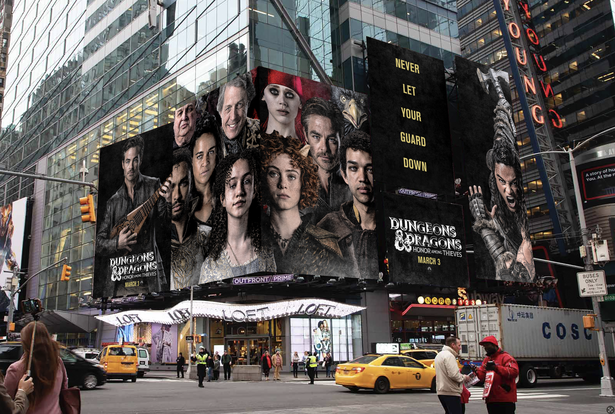 Dungeons & Dragons, Key-Art OOH  Exploration