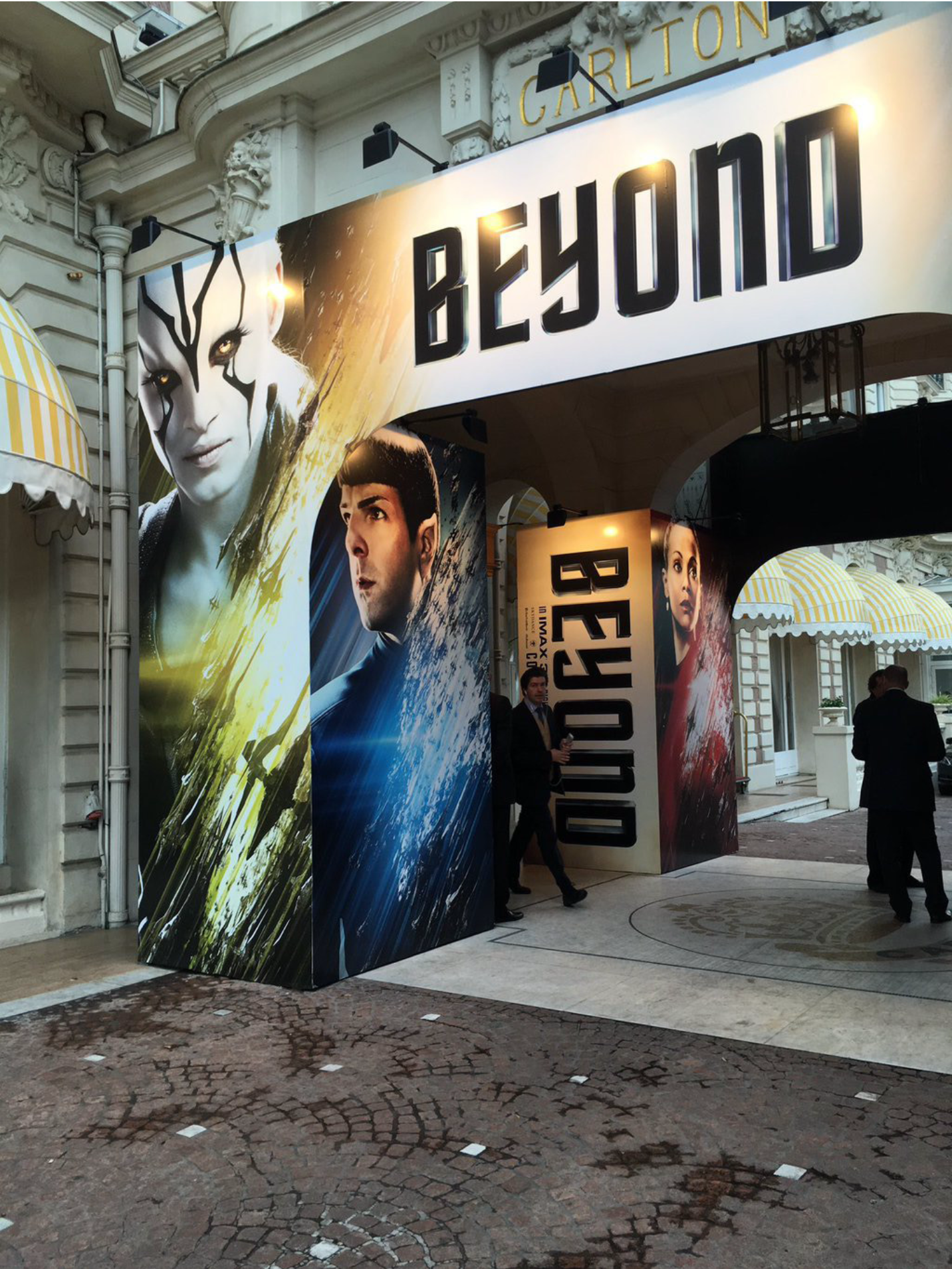 Star Trek: Beyond, Key-Art Cannes Buildout