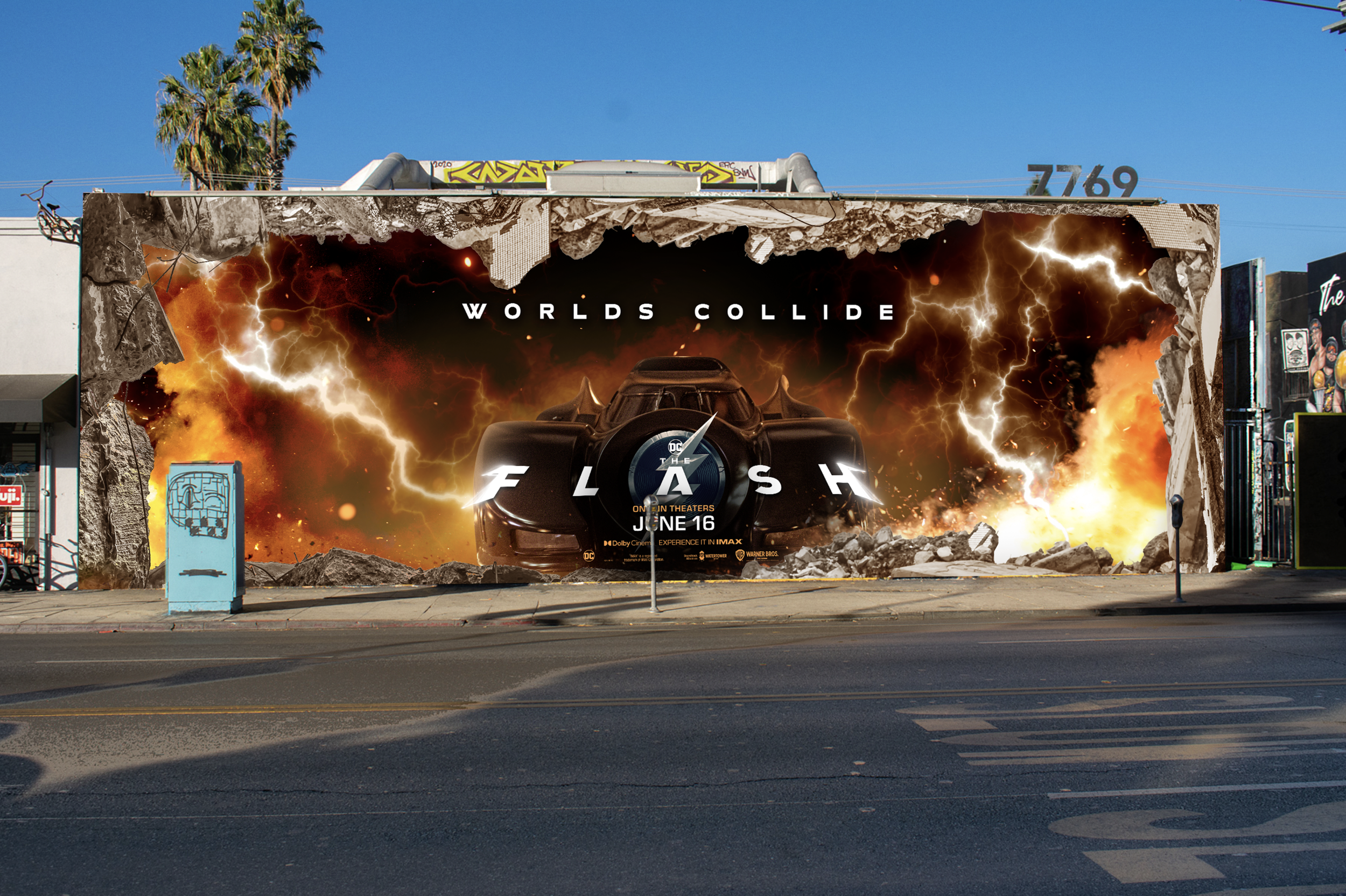 Flash, Key-Art OOH  Exploration