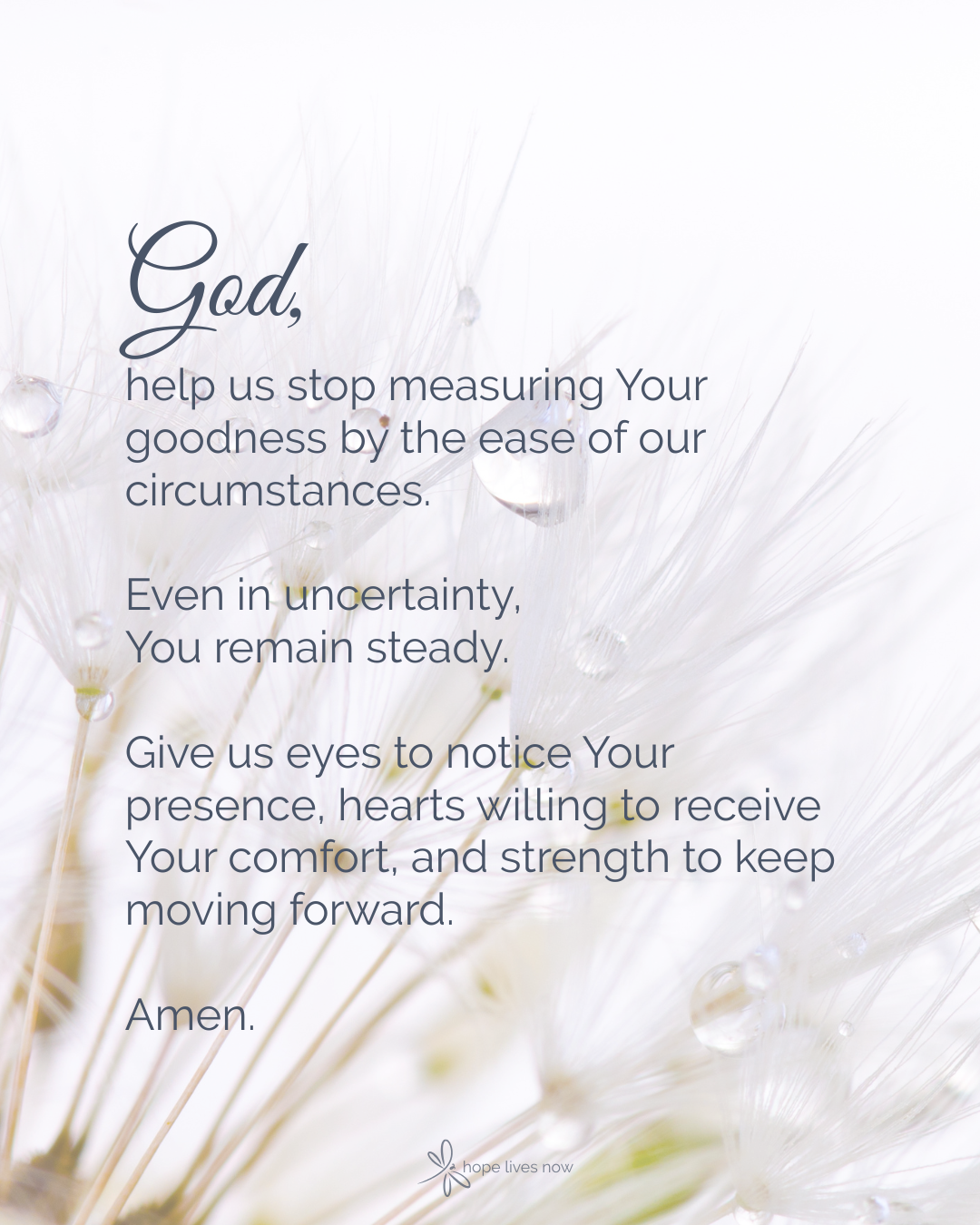 When God’s Goodness Doesn’t Feel Easy