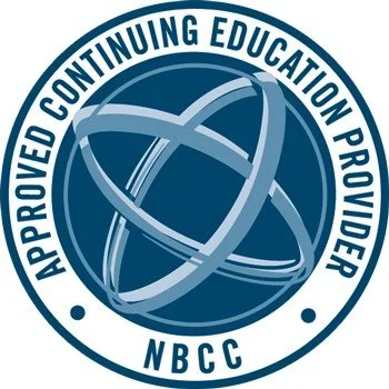 NBCC logo with a globe and the text 'Approved Continuing Education Provider'