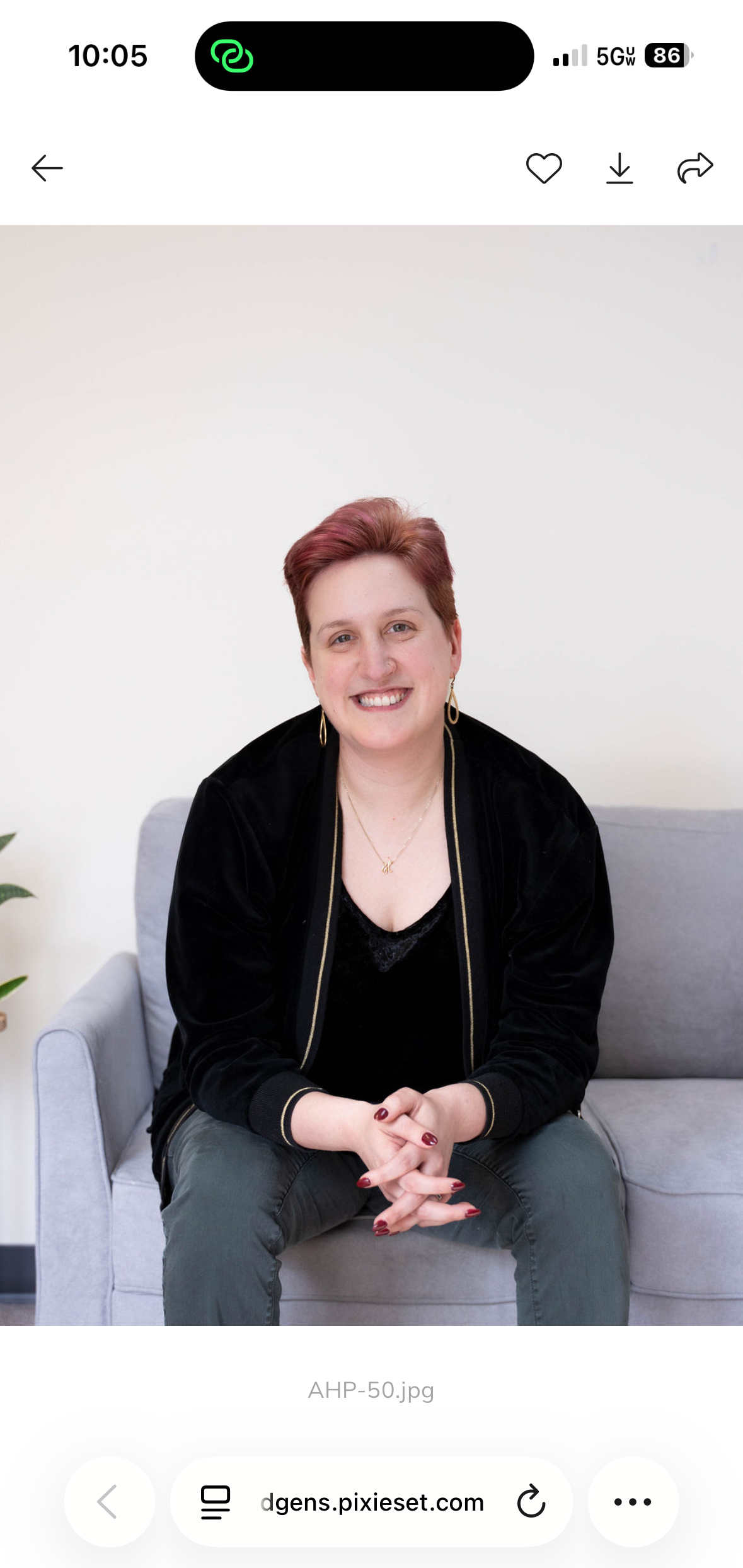Professional portrait of HG Hilton, ALC, an LGBTQ‑affirming, gender‑affirming therapist specializing in religious trauma healing and existential therapy.