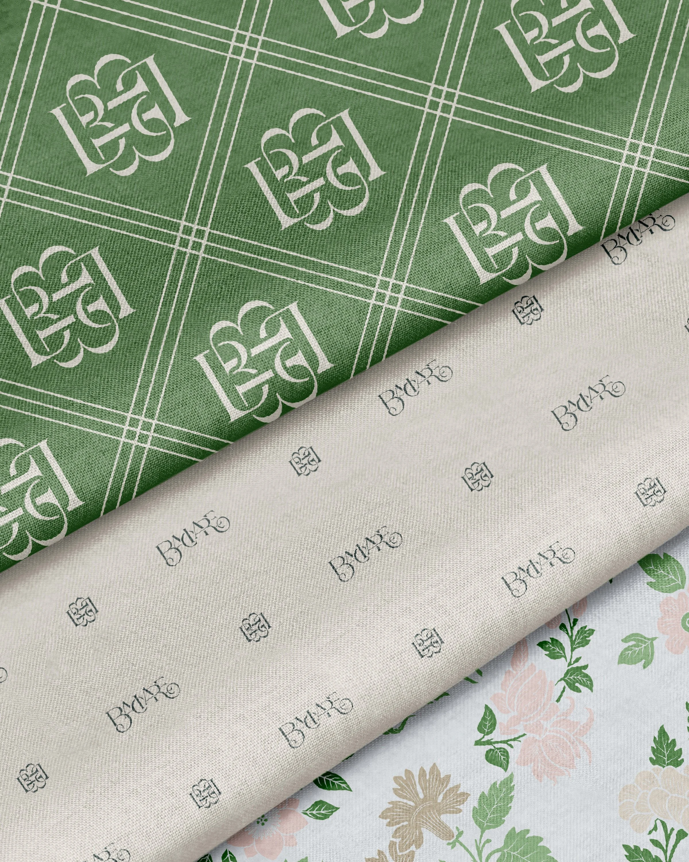 Baciare Events brand patterns