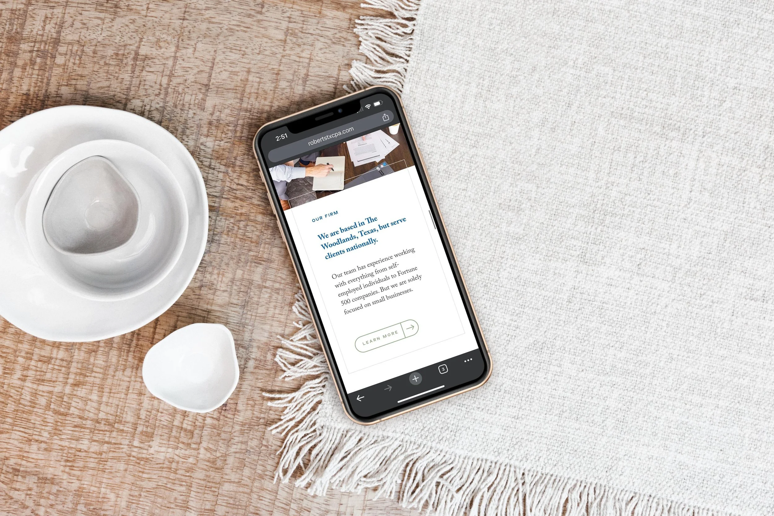 Roberts CPA's website