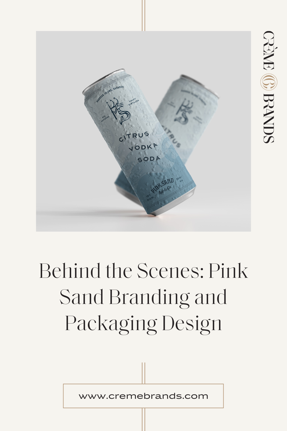 Citrus Vodka Soda cans