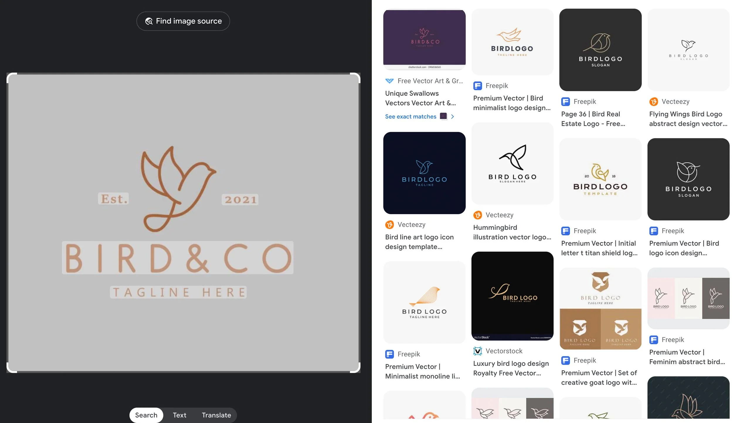 premade logo for sale on Creative Market