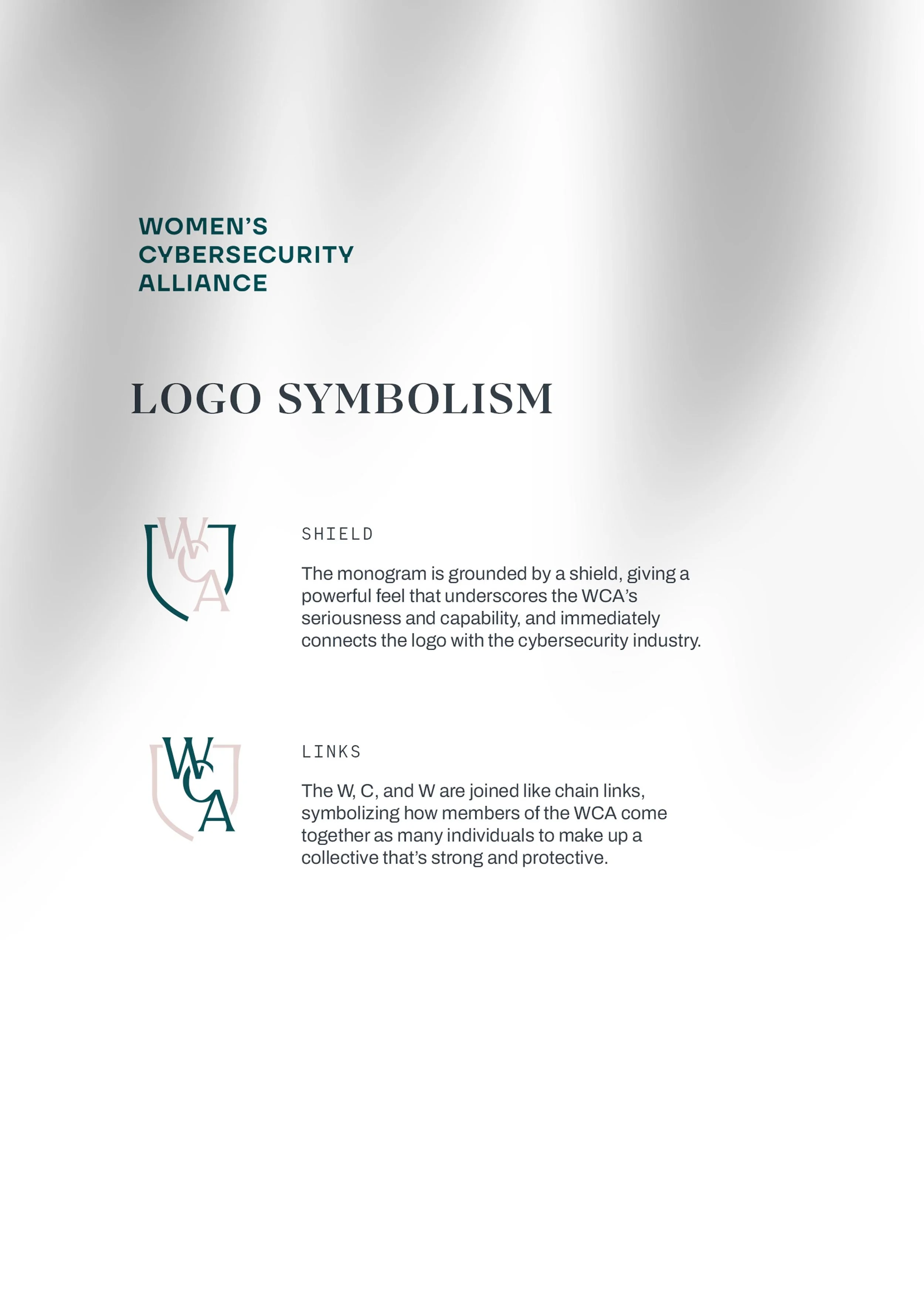 logo symbolism heading