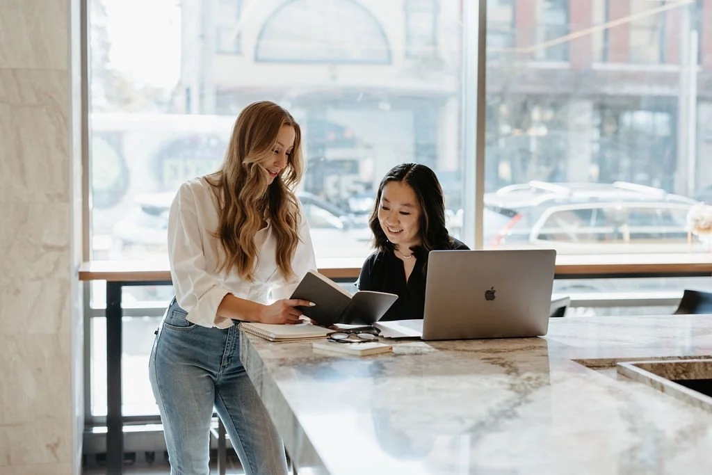 Creme Brands website designers collaborating