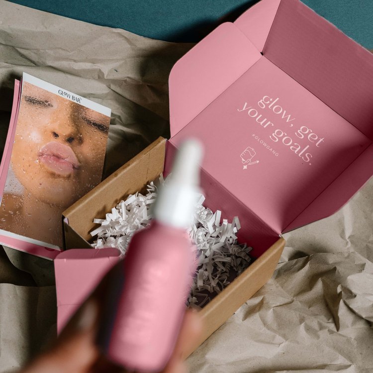 Glow Bar mailing box