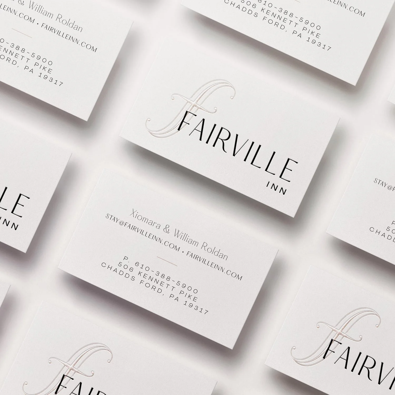 Fairville Inn Business Cards