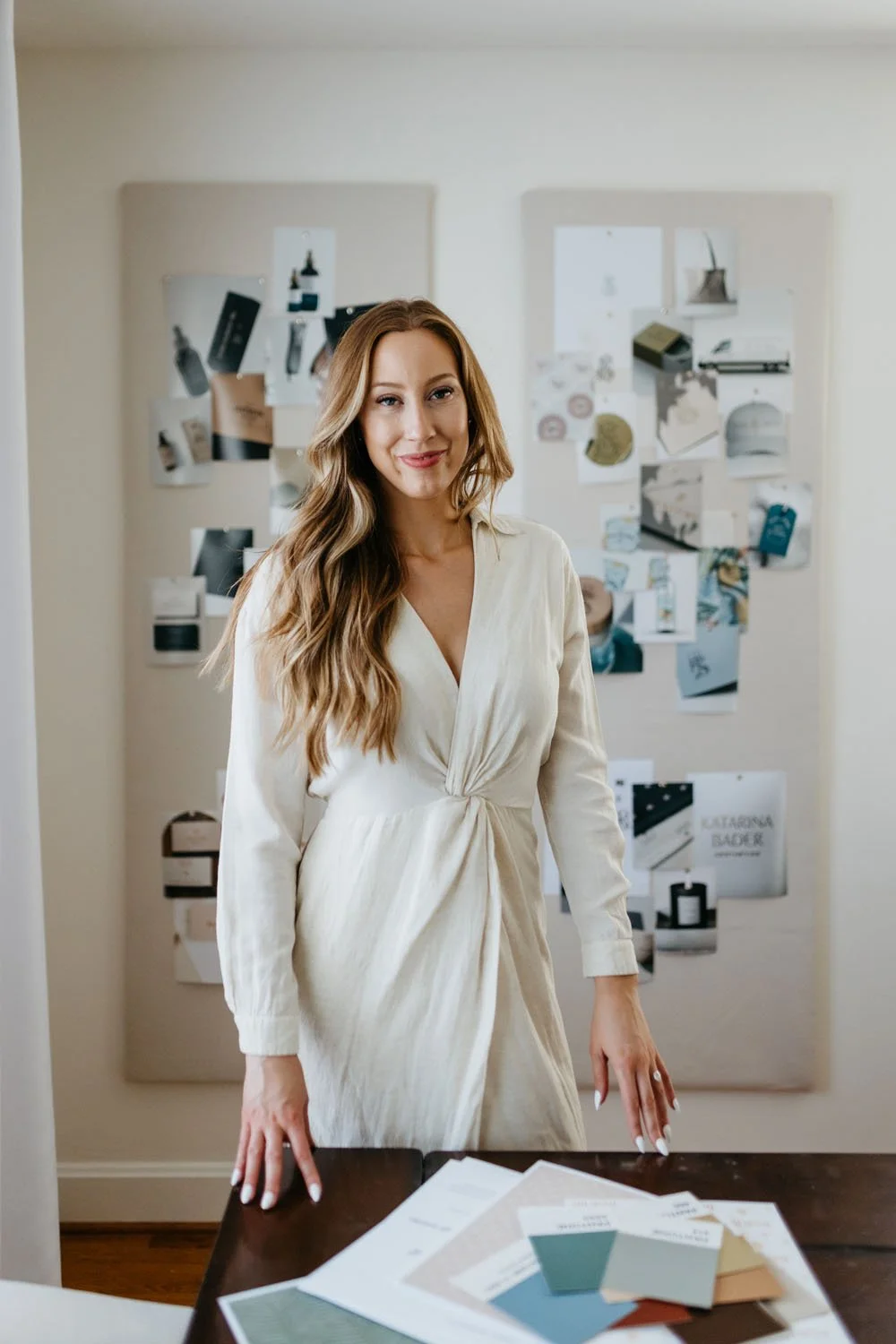 Kathryn Joachim in her studio