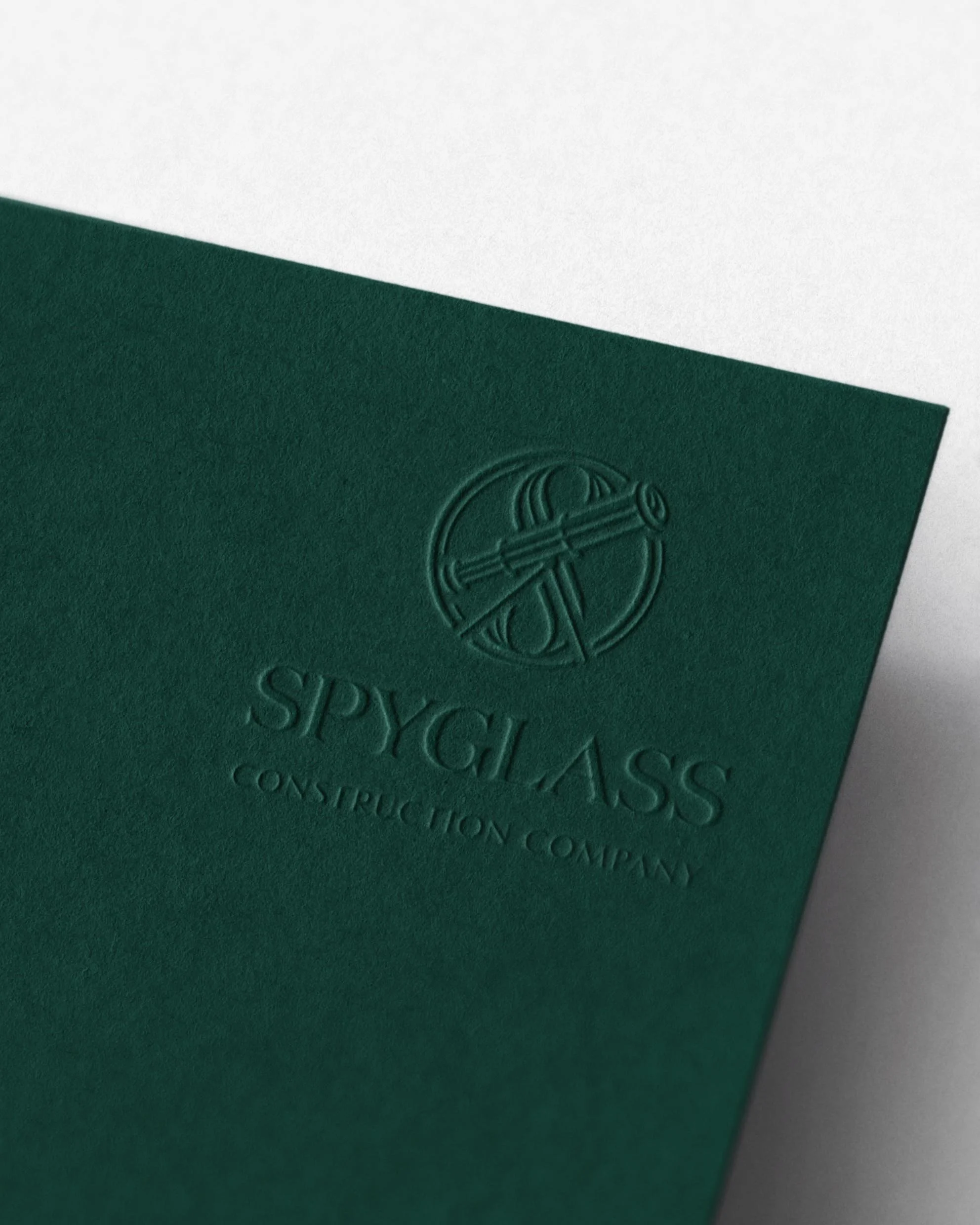 Spyglass Construction Company Branding