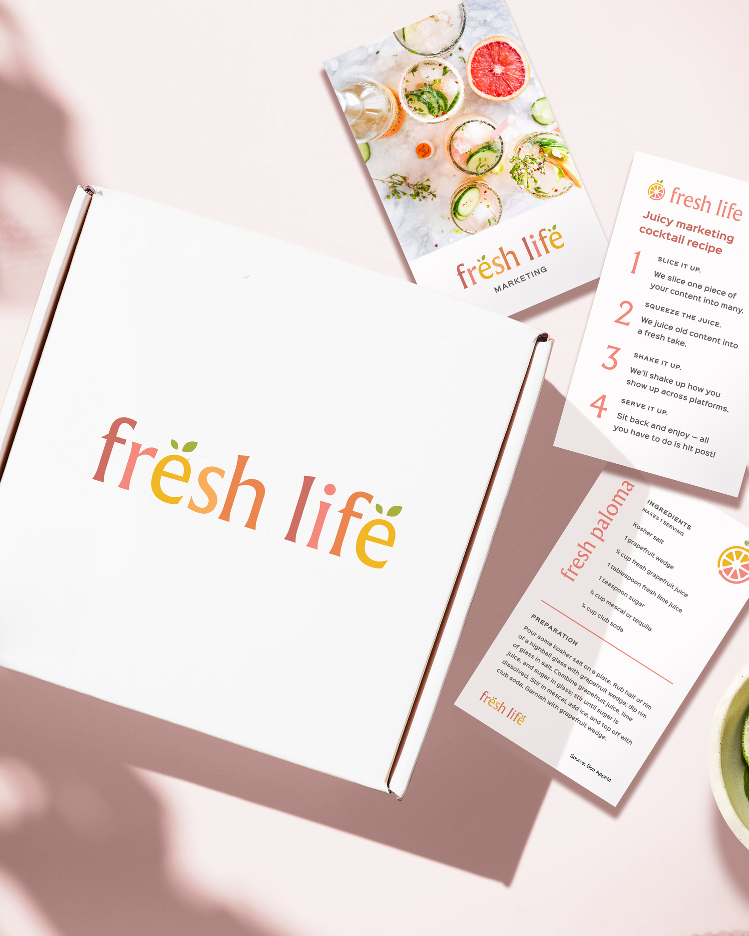 Fresh Life Marketing Agency Branding