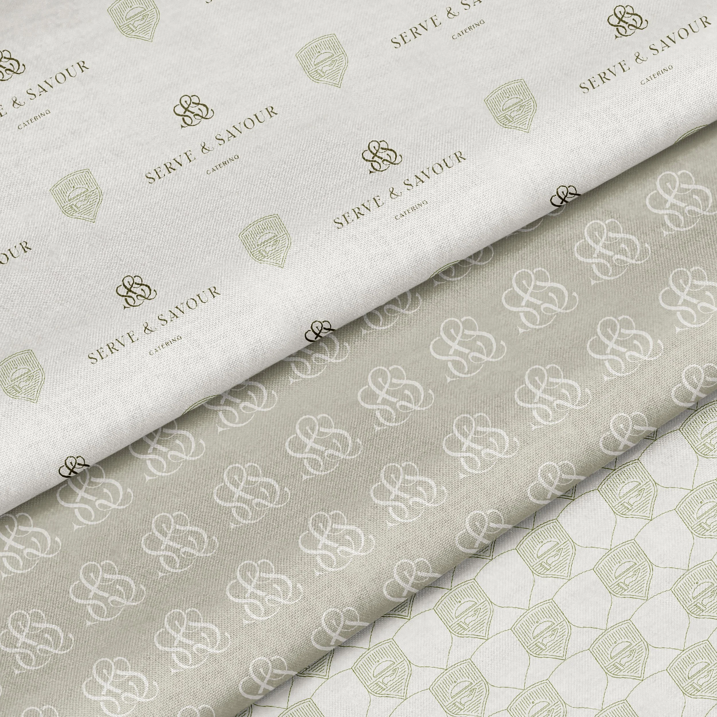 Serve &amp; Savour Catering Branding