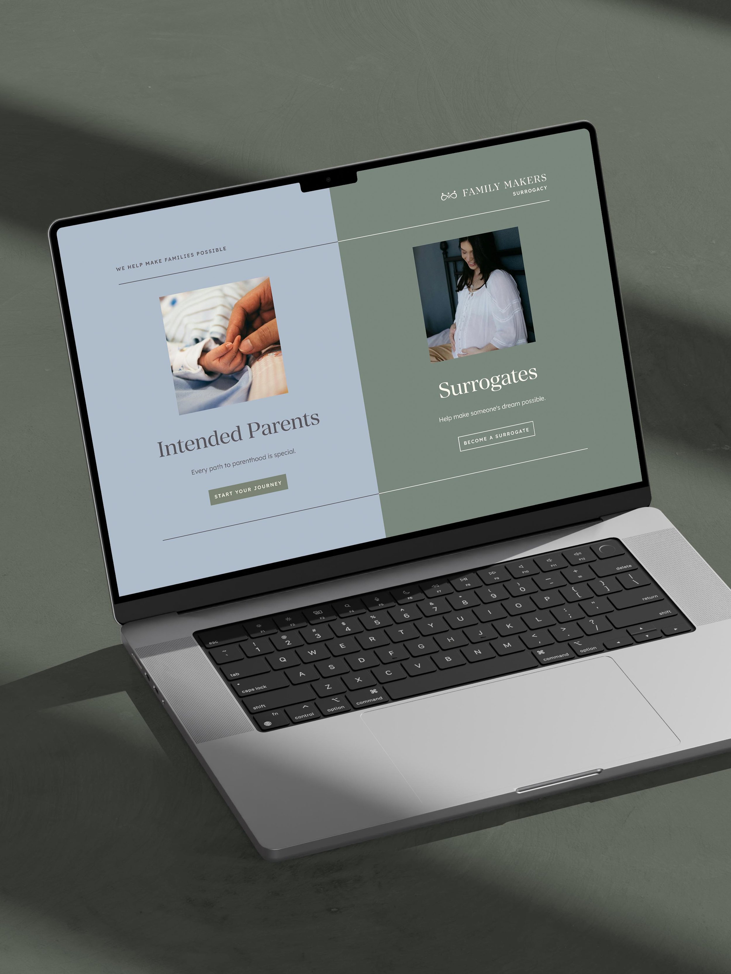 Family Makers Website Design