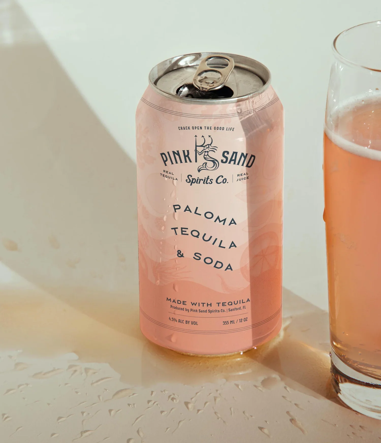 Pink Sand Spirits Co. Paloma Tequila & Soda beverage can