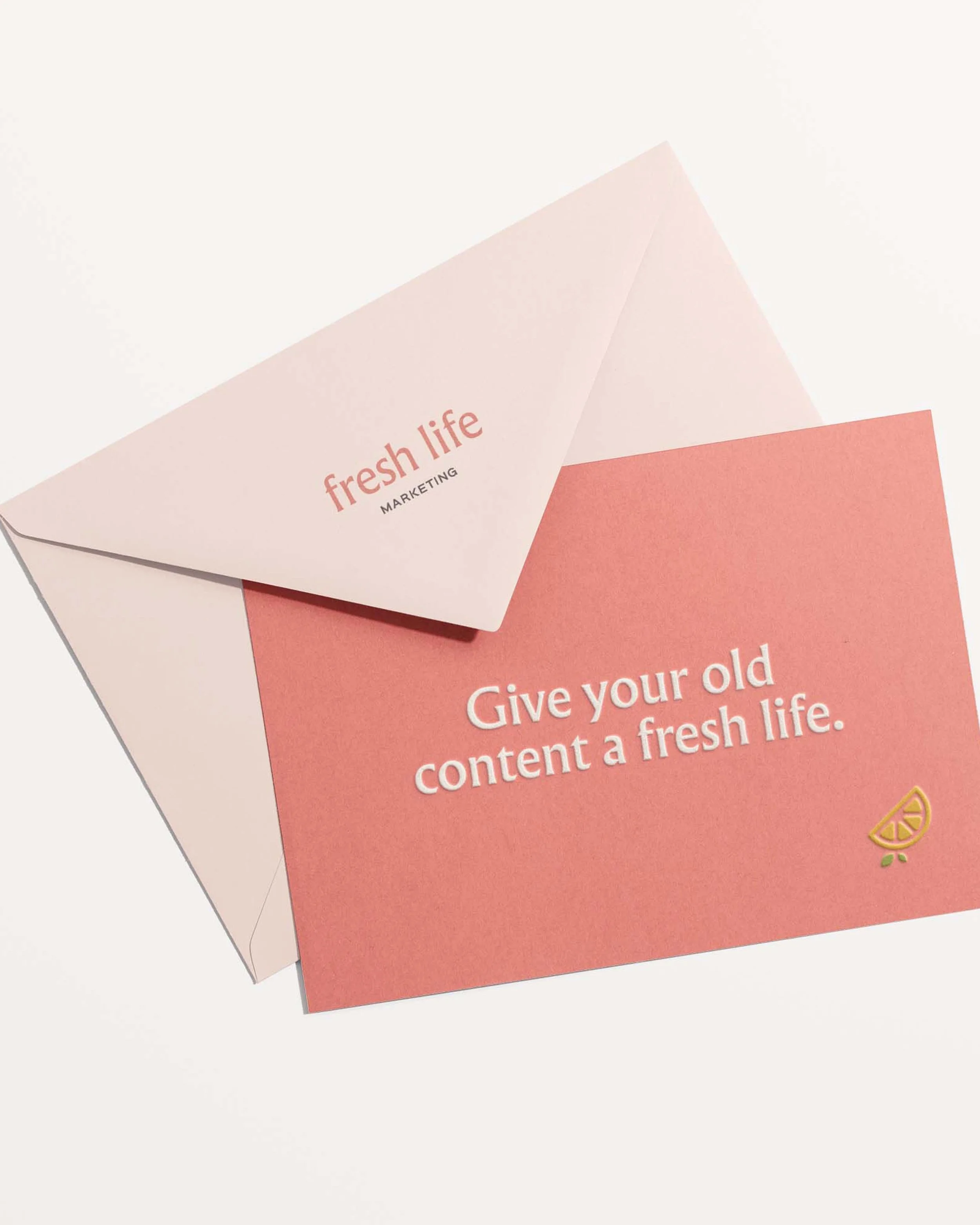 Fresh Life stationery