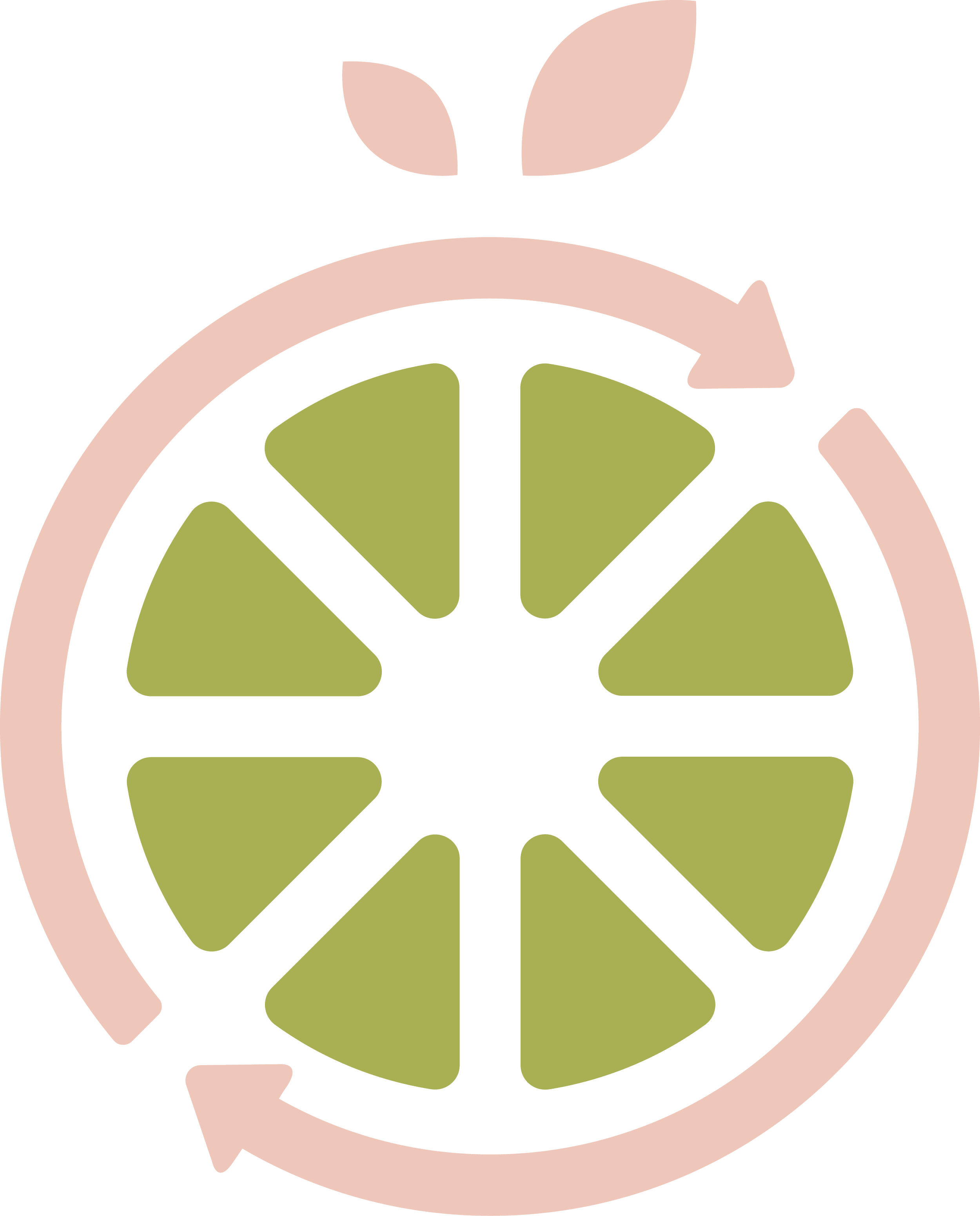 Fresh Life icon with ring of wedges highlighted