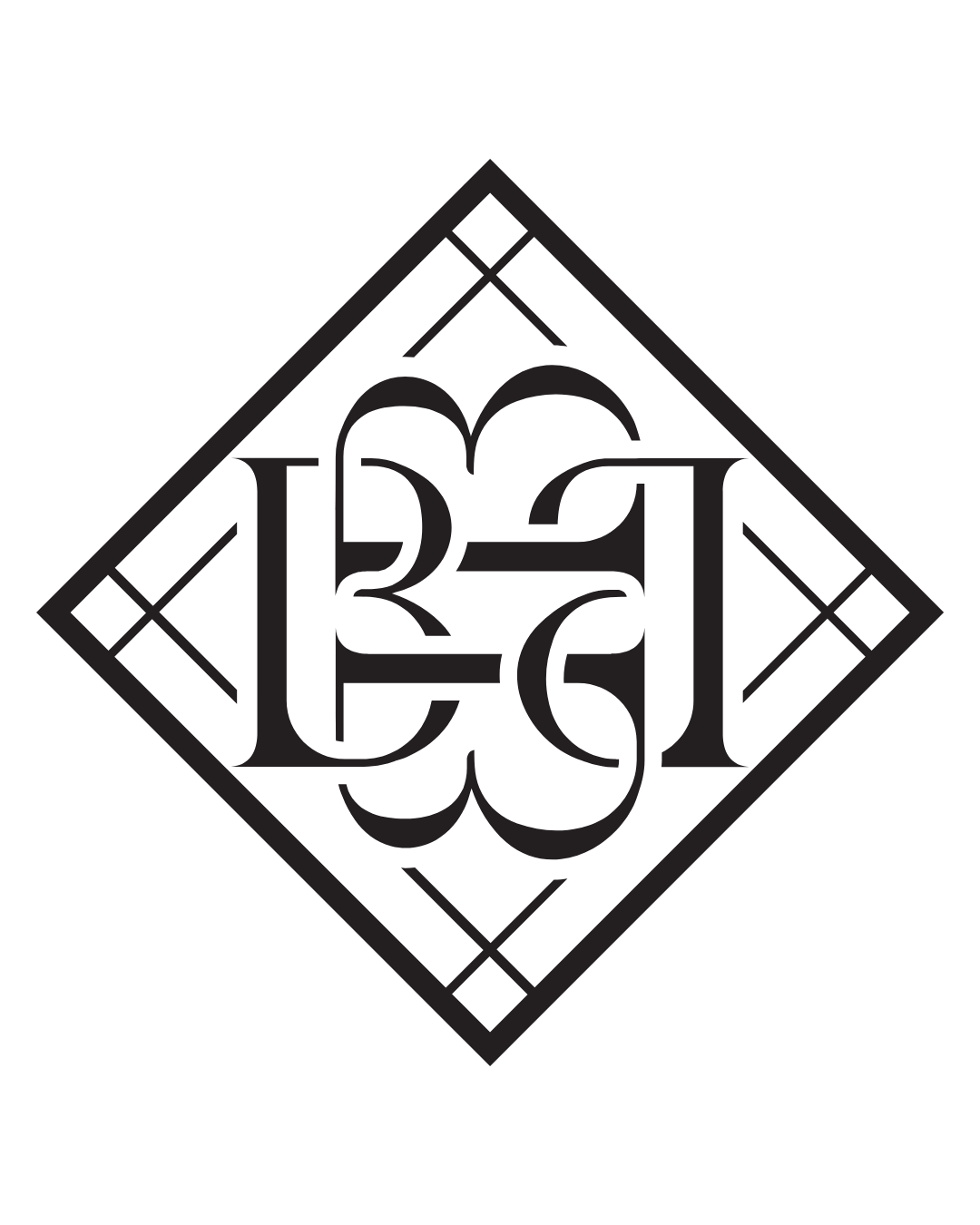 Baciare Events logo monogram