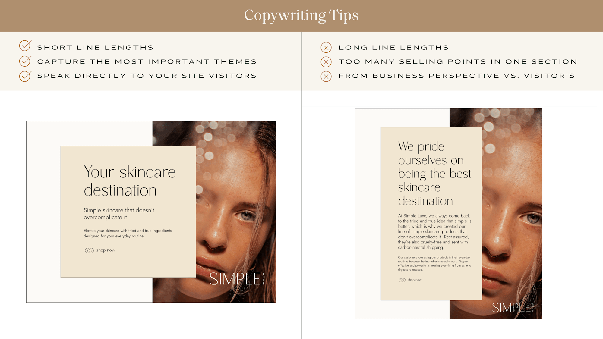 copywriting tips header