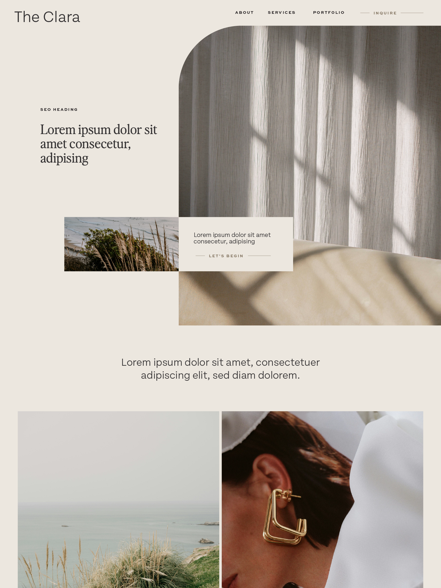 The Clara website framework