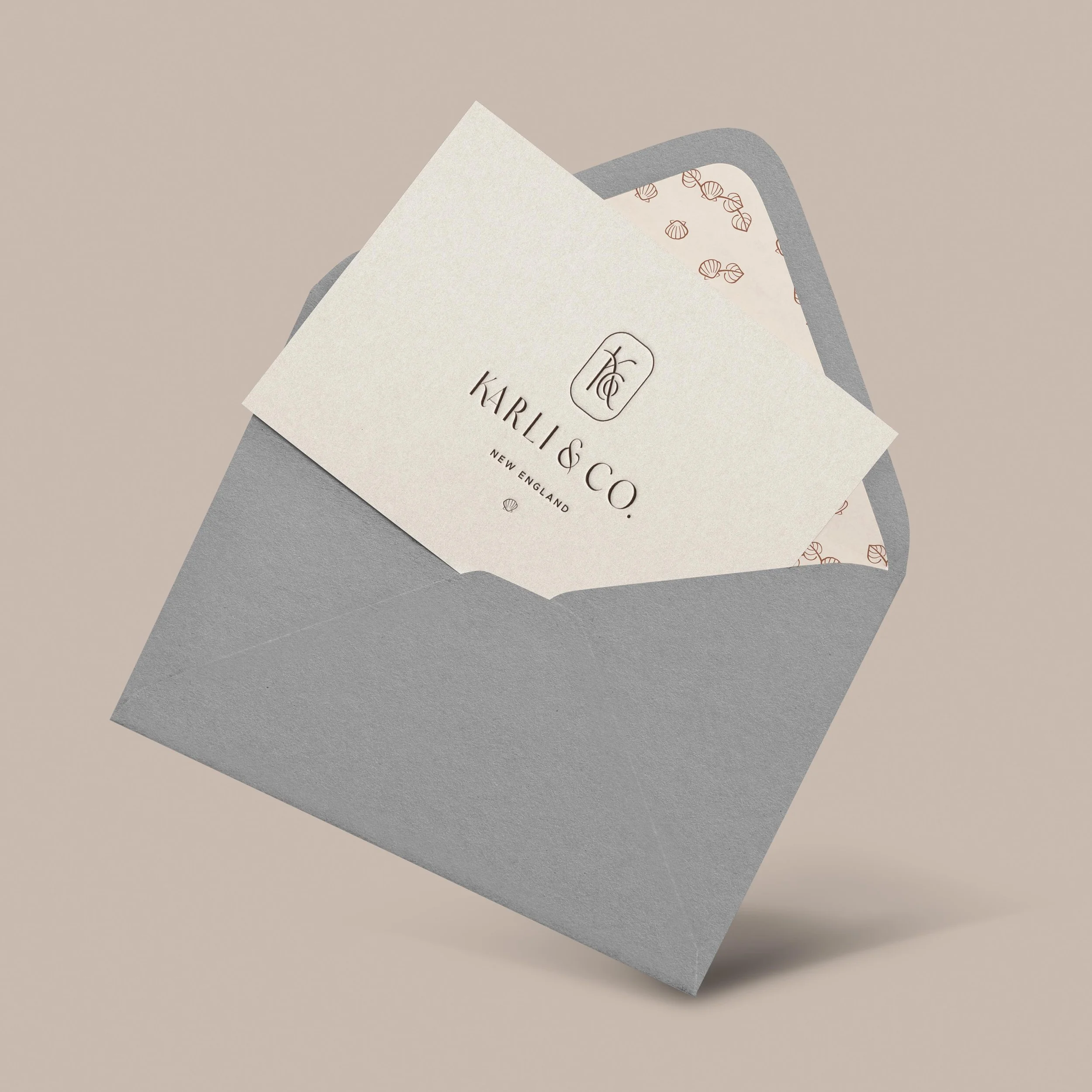 Karli & Co. stationery design