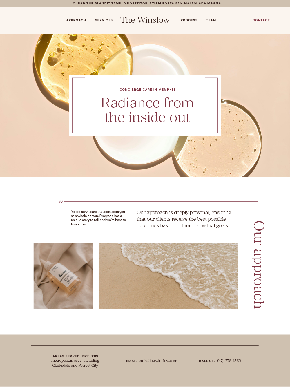 The Winslow website design framework