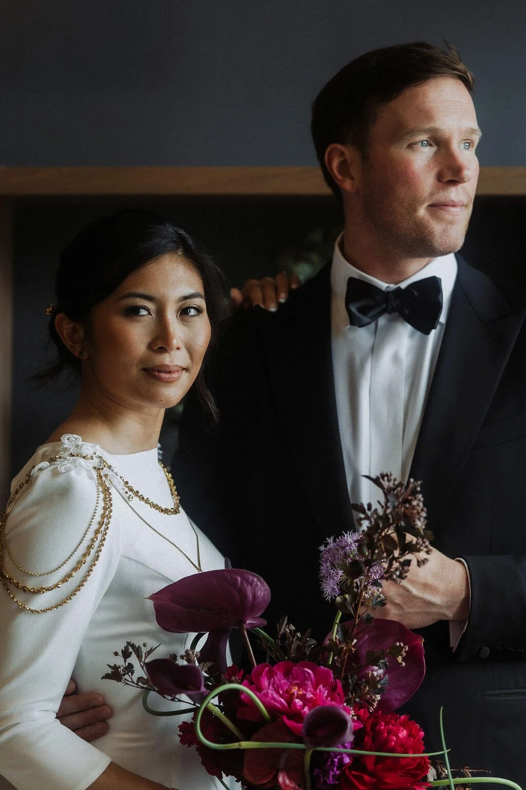 Modern Black-Tie Wedding at The Fillmore | Laine Palm