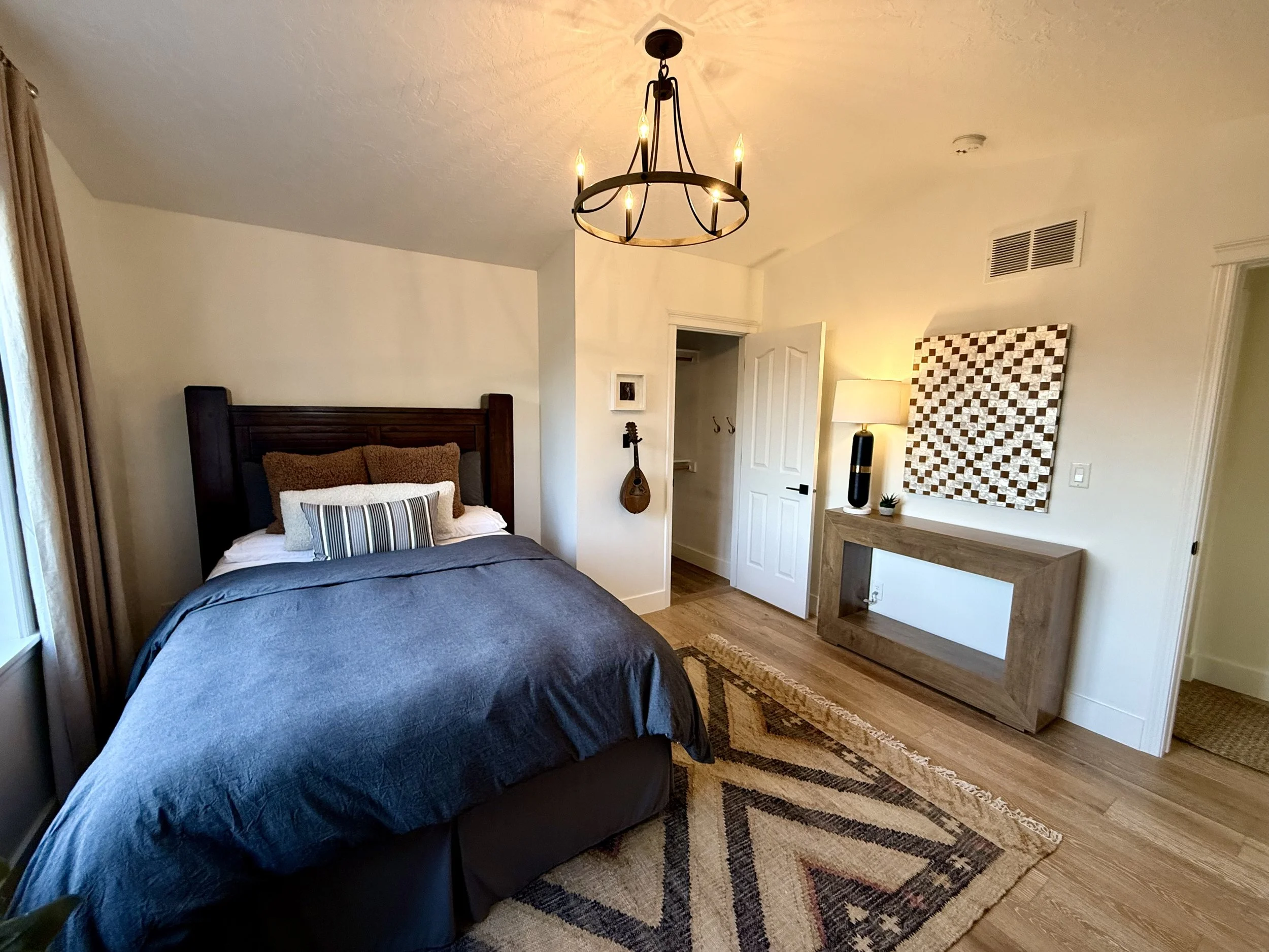 Upstairs - Bedroom 4 with Vaulted Ceilings
