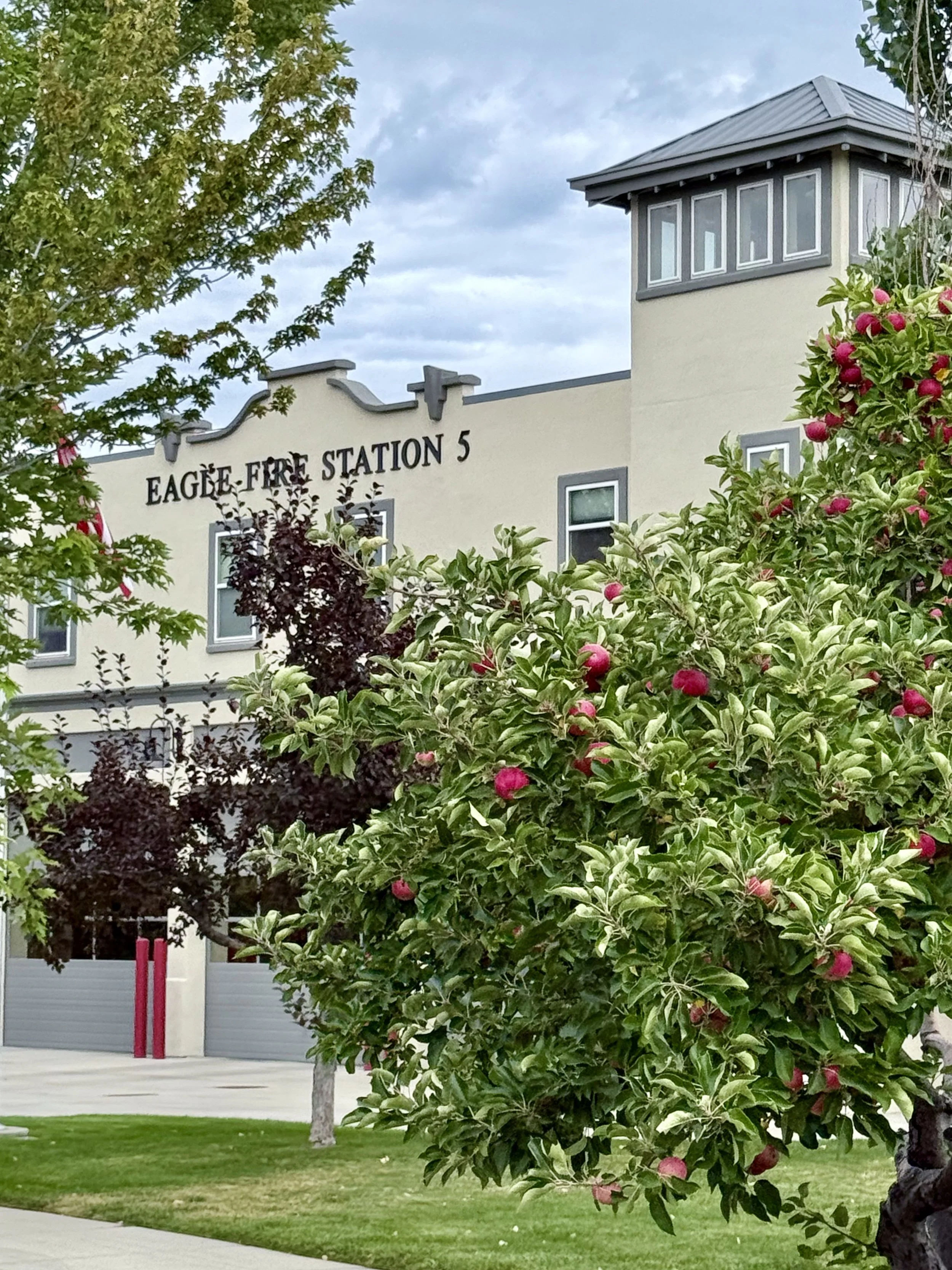 Apple Orchard & Fire Station