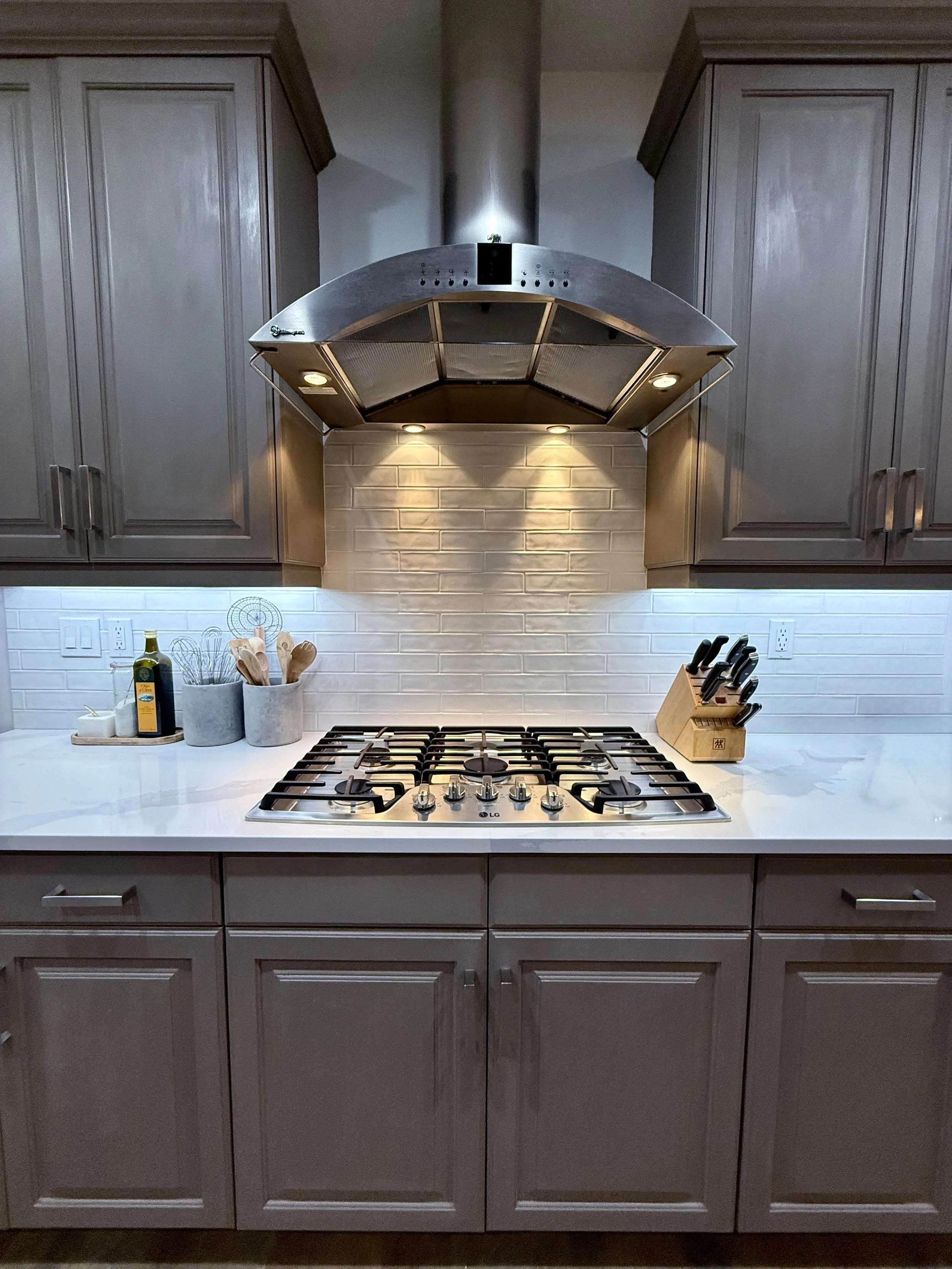 Expansive Kitchen with Stainless Matched Appliances