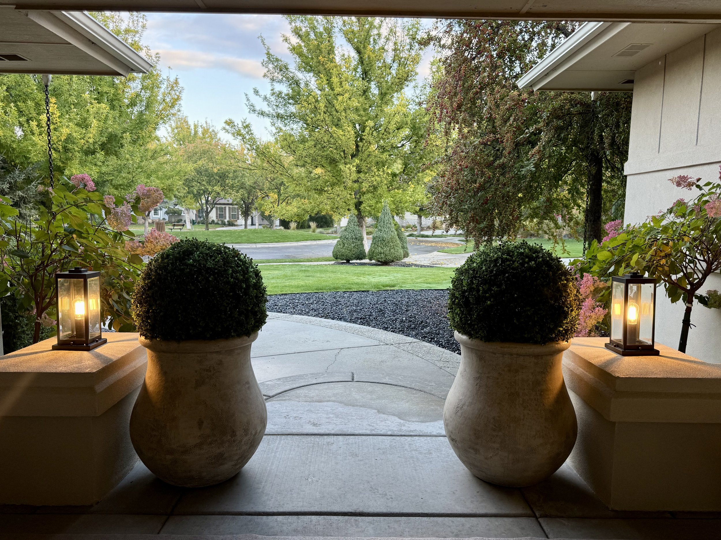 Front - Oversized Covered and Private Front Porch